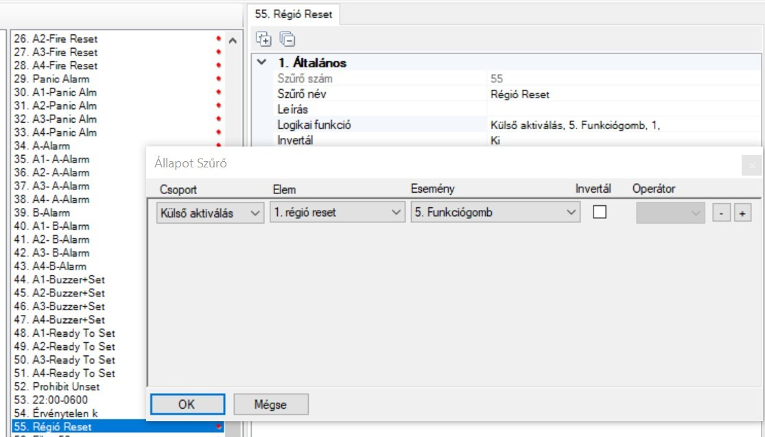 ATS Advanced régióvezérlés aktiválása