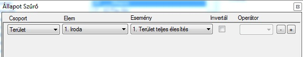ATS Advanced szűrő beállítás