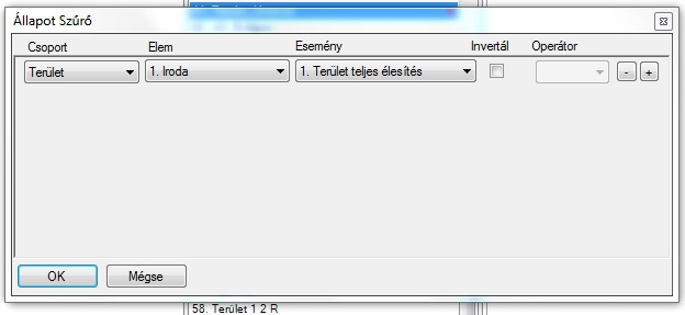 Riasztórendszer állapot