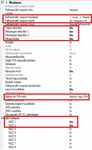 ATS Advanced: felhasználó csoportok