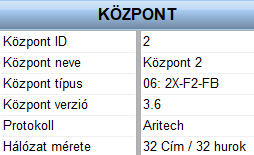 2x tűzjelző rendszer konfigurálása