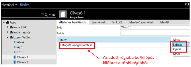 Beléptető eszközök integrált rendszerben