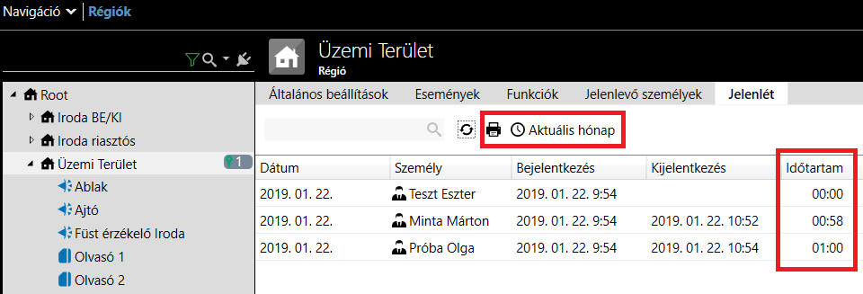 ATS 8600 Beléptető rendszer