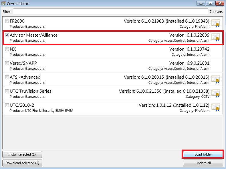 ATS8600 Advisor Master