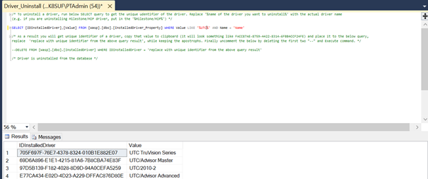 C4/ATS8600 script lefutása
